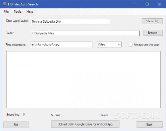 HD File Auto Search screenshot