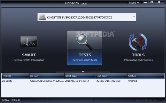 HDD Scan screenshot