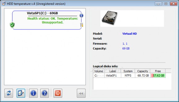 HDD Temperature screenshot
