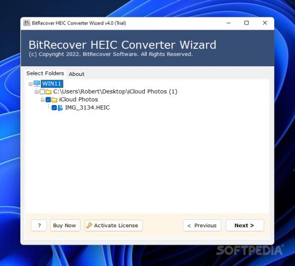 HEIC Converter Wizard screenshot