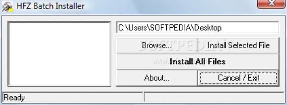 HFZ Batch Installer screenshot