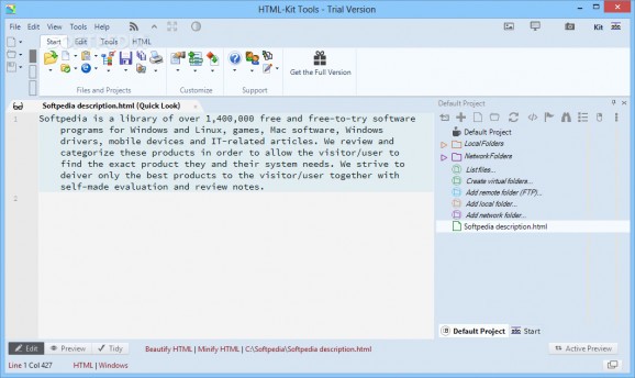 HTML-Kit Tools screenshot