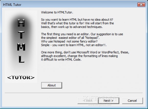 HTML Tutor screenshot