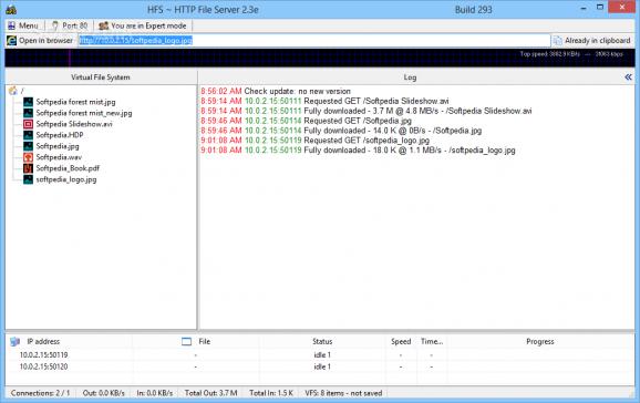 HFS - HTTP File Server screenshot