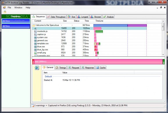 HTTPA Archive Reader screenshot