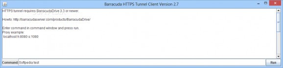 Barracuda HTTPS Tunnel Client screenshot
