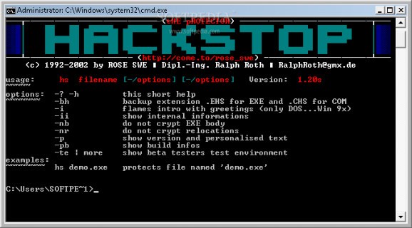 HackStop screenshot