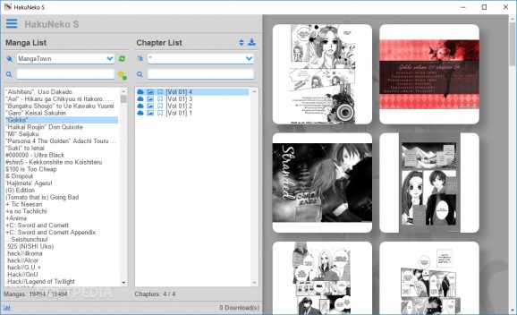 HakuNeko Portable screenshot