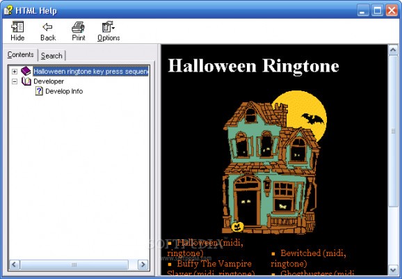 Halloween Ringtone XE screenshot