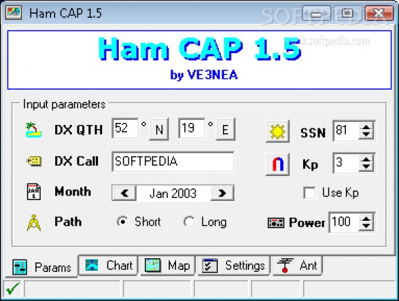 Ham CAP screenshot