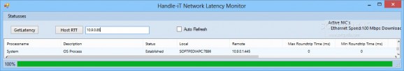 Handle-iT Network Latency Monitor screenshot