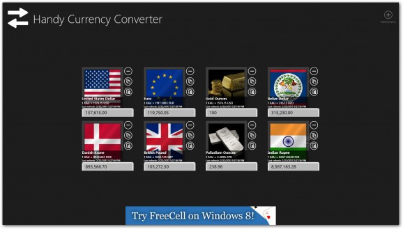 Handy Currency Converter screenshot