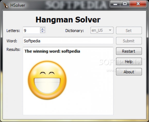 Hangman Solver screenshot