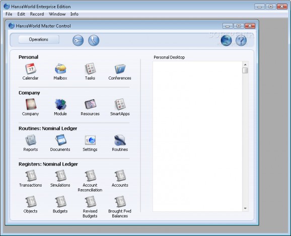 Hansaworld FirstOffice Pro screenshot