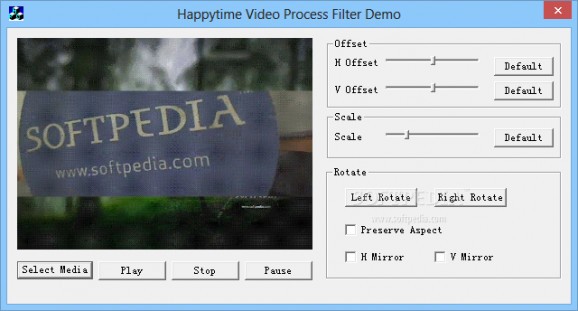 Happytime Video Process Filter screenshot