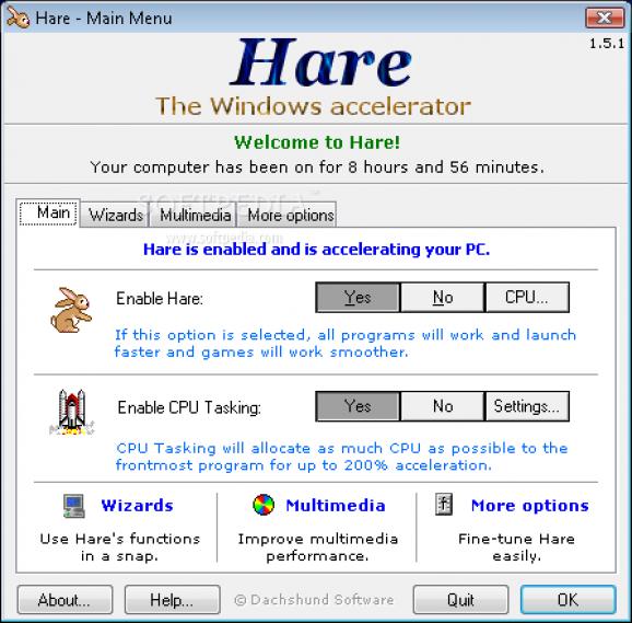 Hare screenshot