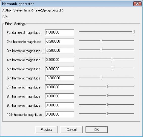 Harmonic Generator screenshot
