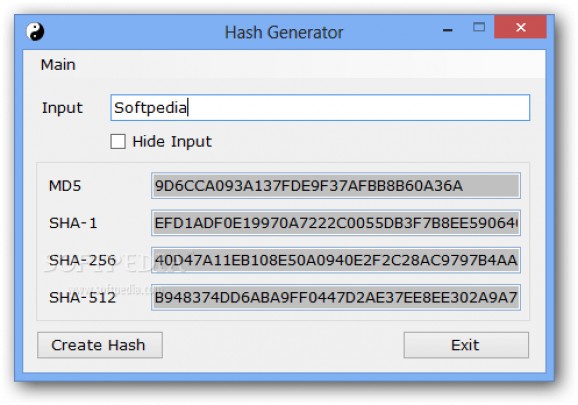 Hash Generator screenshot
