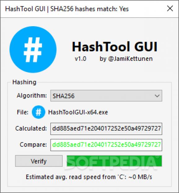 HashTool screenshot