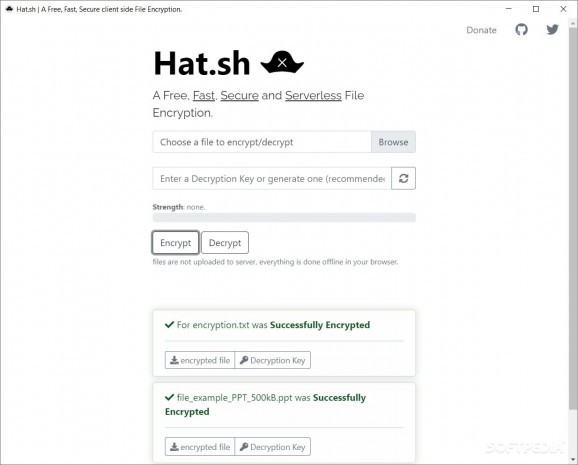 Hat.sh screenshot