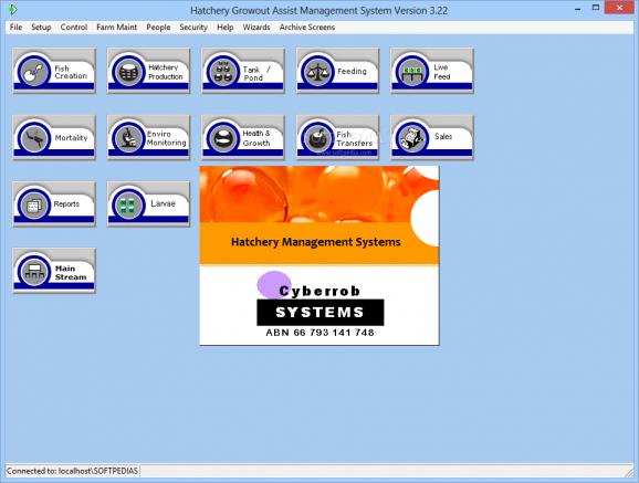 Hatchery Growout Assist Management System screenshot
