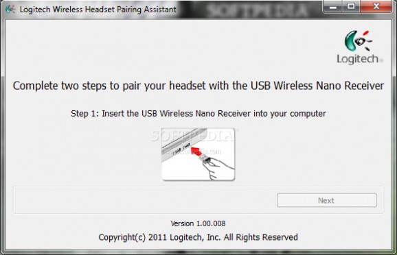 Headset Pairing Utility screenshot