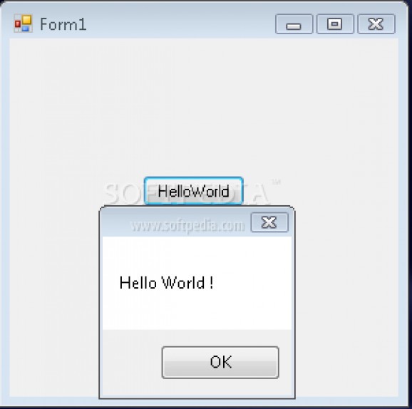 Hello World screenshot