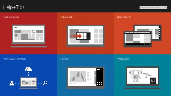 Help+Tips for Windows 8.1 screenshot