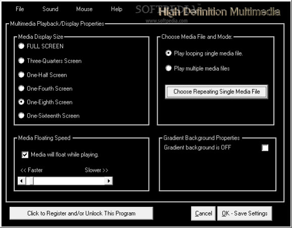 Hi-Def Multimedia Screensaver screenshot