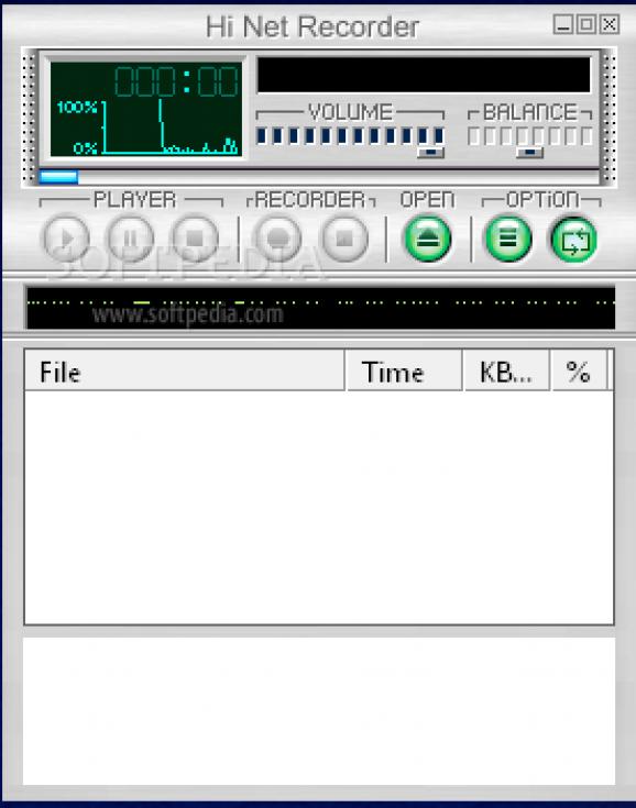 Hi-Net Recorder/Player screenshot