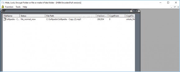 HiBit Hide Folder screenshot