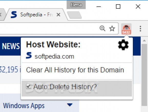 History AutoDelete for Chrome screenshot