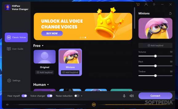 HitPaw Voice Changer screenshot