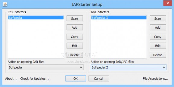 JARStarter (formerly Hitonic JAR-Starter) screenshot