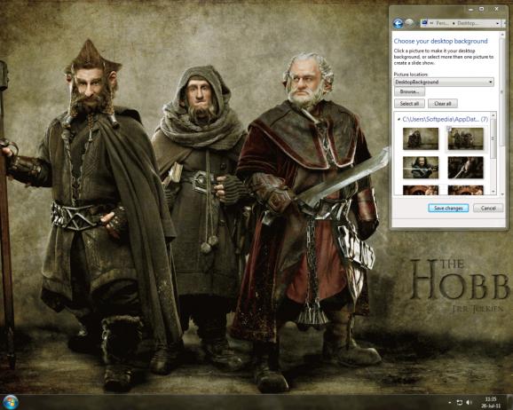 Hobbit theme for Windows 7 screenshot