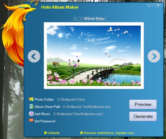 Hofo Album Maker screenshot