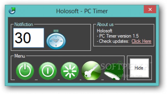 Holosoft - PC Timer screenshot