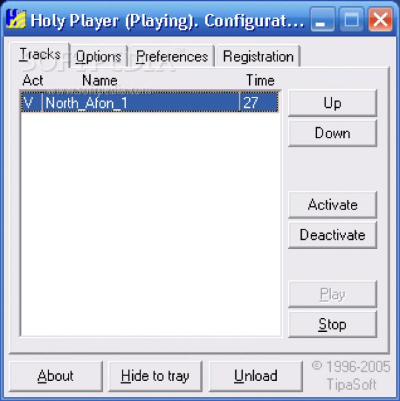 Holy Player screenshot