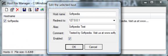Host File Manager screenshot