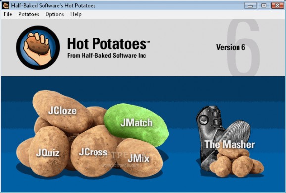 Hot Potatoes screenshot