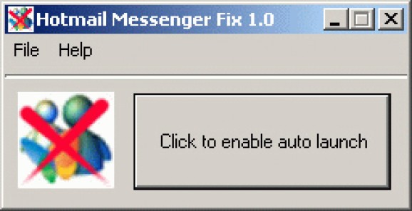 Hotmail Messenger Fix screenshot