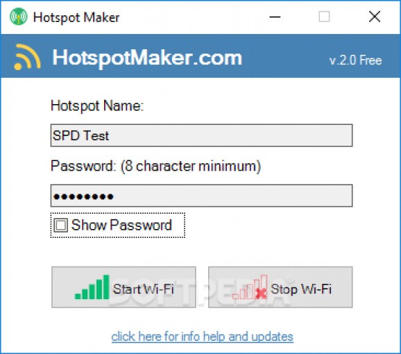 Hotspot Maker screenshot