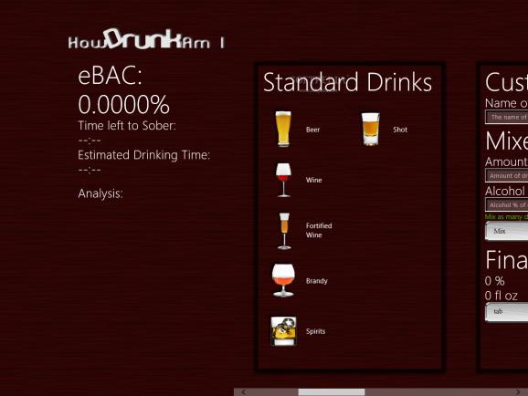 How Drunk Am I? for Windows 10/8.1 screenshot