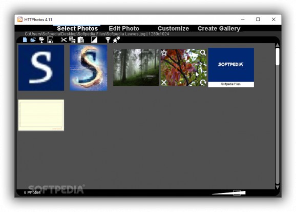HTTPhotos screenshot