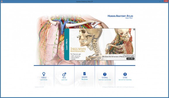 Human Anatomy Atlas SP screenshot