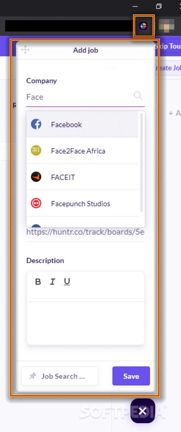 Huntr: Job Search Tracker screenshot