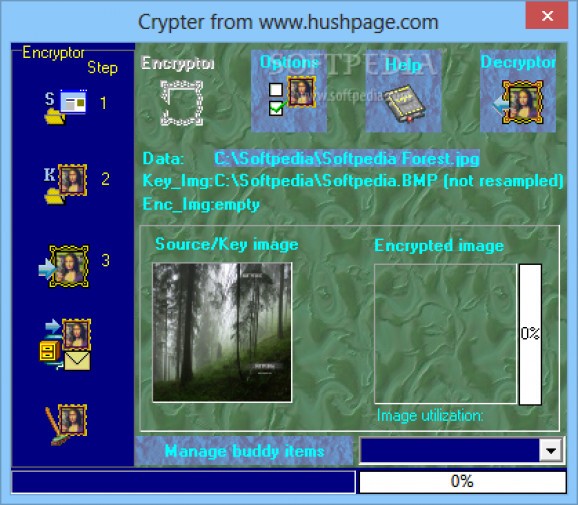 Crypter screenshot