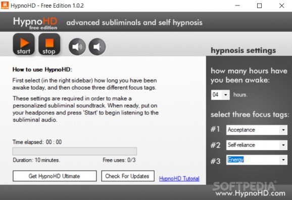 HypnoHD - Essential Edition screenshot