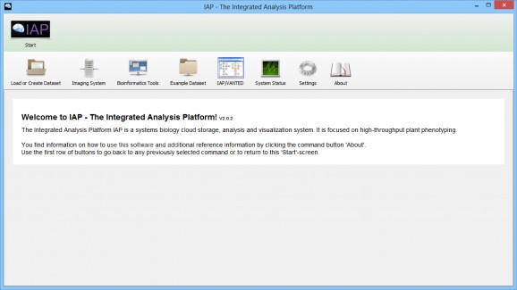 IAP - The Integrated Analysis Platform screenshot