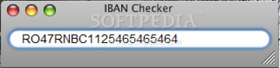 IBAN Checker screenshot
